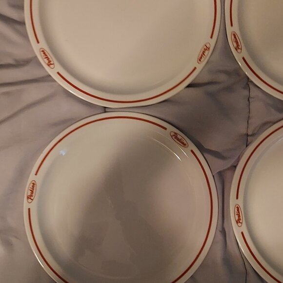 Perkins Restaurant Dinner Plates By Walker China - Picture 2 of 4